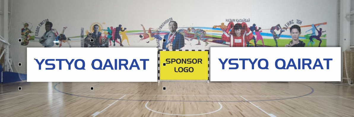 Модернизация большого зала спорткомплекса Ystyq Qairat